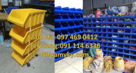 Khay đựng linh kiện sửa xe ô tô, cung cấp kệ nhựa giá sỉ, Kệ nhựa A6 Khay nhựa đựng dụng cụ
