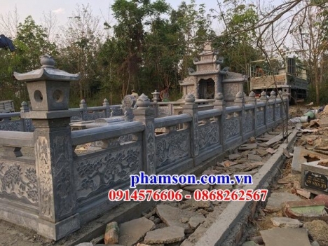 002 tường bao đá đẹp hà giang - lan can đá tự nhiên