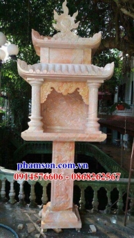 64 Miếu thờ đá đẹp bắc kạn - cây hương thờ ông thiên