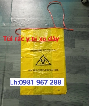 Túi đựng rác thải y tế ,túi dựng rác