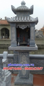 64 Miếu thờ đá đẹp bắc kạn - cây hương thờ ông thiên