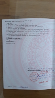 Bán 380m2 đất Lạc Xuân - Đơn Dương(10x38) , 100 m2 thổ cư giá 640 triệu .