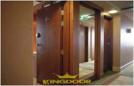 Cửa gỗ chống cháy giả gỗ cao cấp theo tiêu chuẩn PCCC