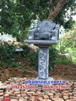 64 Miếu thờ đá đẹp bắc kạn - cây hương thờ ông thiên