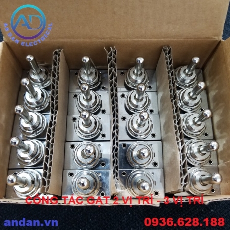 Công Tắc Gạt 2 Vị Trí, 3 Vị Trí Phi 12mm RENEW RT-S6-11B RT-S6-13B