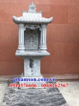64 Miếu thờ đá đẹp bắc kạn - cây hương thờ ông thiên
