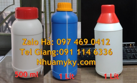 Chai nhựa 1 lít vuông đựng dầu ăn, Chai hdpe, chai nhựa 30ml nắp garenty Chai 100ml sỉ lẻ chai hdp