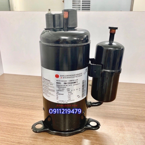Block mitsubishi 1,5hp RN135 gas R410