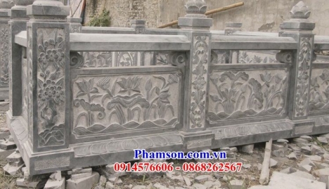 002 tường bao đá đẹp hà giang - lan can đá tự nhiên