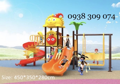 Cầu trượt liên hoàn nhập khẩu của Ánh Dương