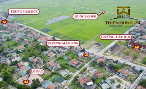 Bán đất Điền Hoà gần trường, gần QL, khổ đẹp chỉ 460 Triệu
