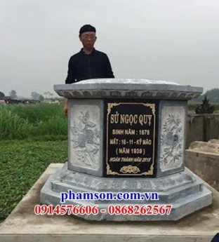 88 Mộ đá tròn đẹp nhất bình định - giá bán lăng mộ tròn