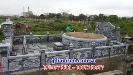 88 Mộ đá tròn đẹp nhất bình định - giá bán lăng mộ tròn