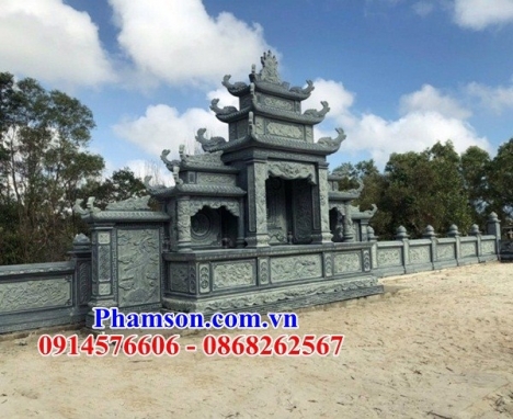 008 Mộ đá ba mái đẹp tiền giang - nhà mồ để tro cốt