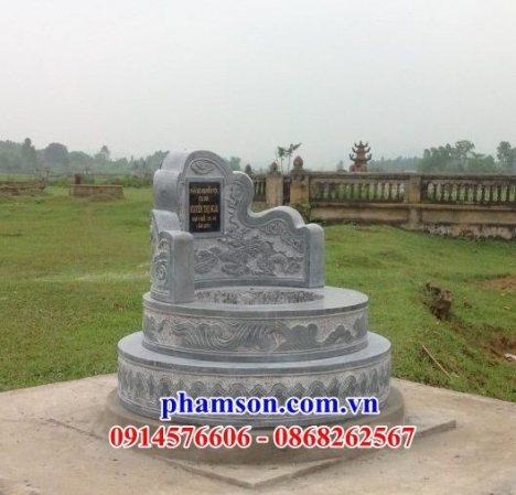 88 Mộ đá tròn đẹp nhất bình định - giá bán lăng mộ tròn