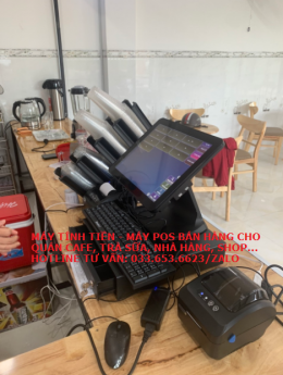 Bán máy tính tiền cho quán trà chanh, chè tại Đồng Nai