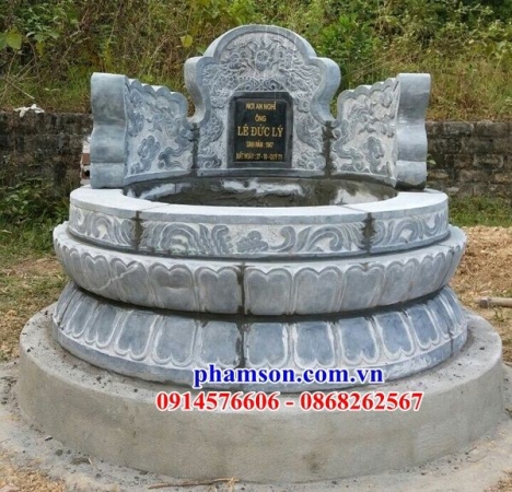 88 Mộ đá tròn đẹp nhất bình định - giá bán lăng mộ tròn