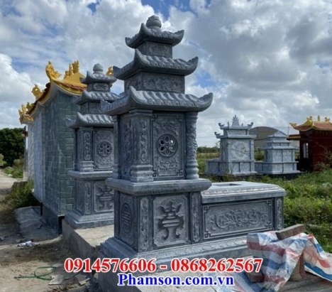 204 Lăng mộ đá đẹp - mộ ba mái đẹp nhất trà vinh