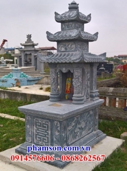 204 Lăng mộ đá đẹp - mộ ba mái đẹp nhất trà vinh