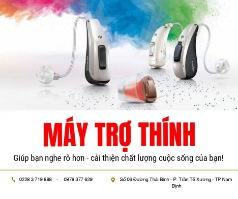 MÁY TRỢ THÍNH KỸ THUẬT SỐ GIẢM TIẾNG ỒN