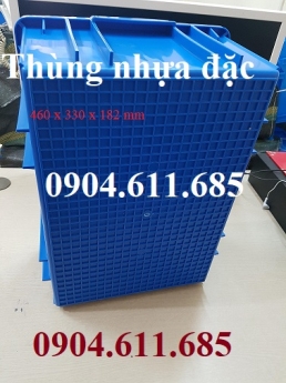 Thùng nhựa đặc B3, thùng nhựa B3, khay nhựa B3