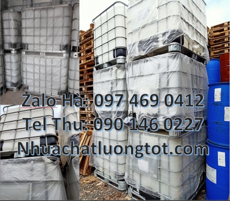 bồn ibc, Bồn nhựa, bồn đựng hóa chất 1000 lít, Thùng nhựa trắng dung tích lớn bồn ibc, thùng