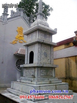 425 Mộ tháp đẹp nhất bắc ninh - bảo tháp để tro cốt sư trụ trì