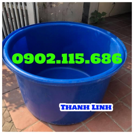 Thùng nhựa dung tích lớn, thùng hình chữ nhật lớn, thùng nhựa tròn, thùng nuôi hải sản, thùng nhựa t