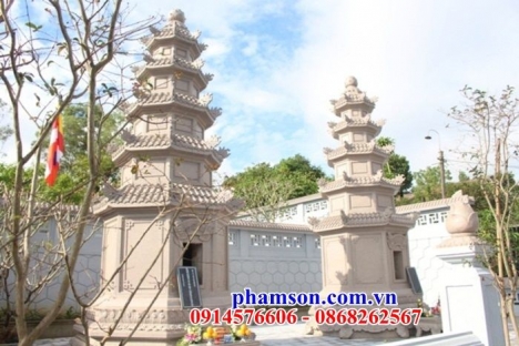 425 Mộ tháp đẹp nhất bắc ninh - bảo tháp để tro cốt sư trụ trì