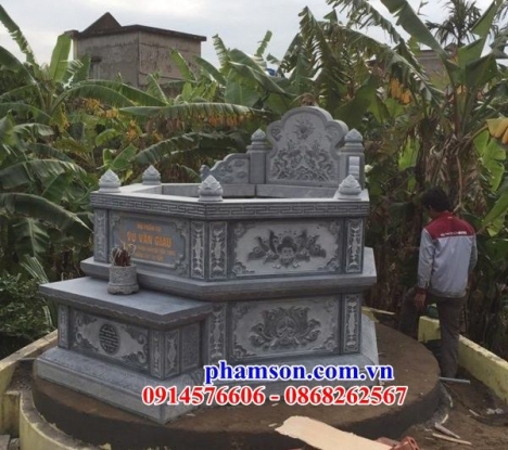 88 Mộ đá tròn đẹp nhất bình định - giá bán lăng mộ tròn