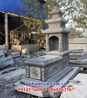 204 Lăng mộ đá đẹp - mộ ba mái đẹp nhất trà vinh