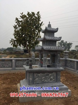 204 Lăng mộ đá đẹp - mộ ba mái đẹp nhất trà vinh