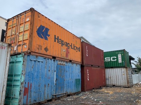 cont khô 20feet mới leng keng