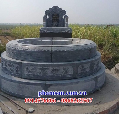 51 Mộ đá tròn đẹp thừa thiên huế - lăng mộ tròn để tro hài cốt