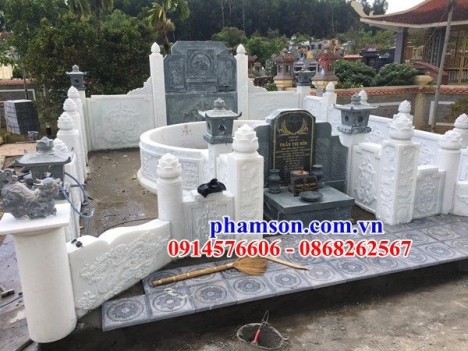 008 mộ đá tròn đẹp nhất quảng trị - lăng mộ để tro hài cốt