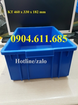 Thùng nhựa đặc B3, thùng nhựa B3, khay nhựa B3