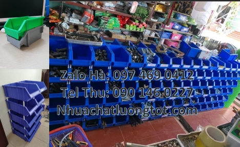 Kệ nhựa giá rẻ, kệ chính hãng, Kệ dụng cụ khay phụ tùng cỡ trung, hộp nhựa duy tân, Kệ A5 A6 A8 giá