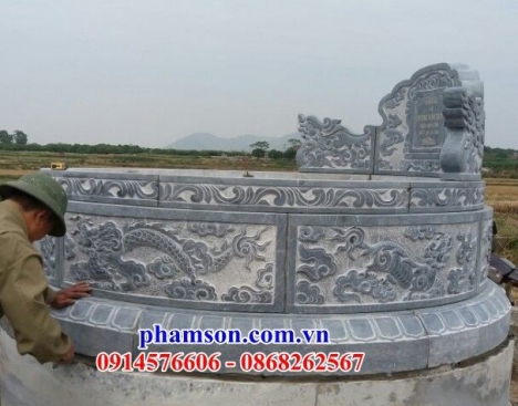 51 Mộ đá tròn đẹp thừa thiên huế - lăng mộ tròn để tro hài cốt