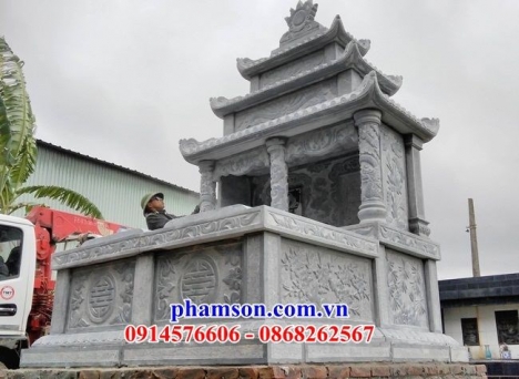 19 Lăng mộ đá tự nhiên sóc trăng - mẫu mộ đá đẹp