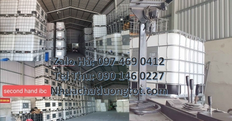bồn ibc, Bồn nhựa, bồn đựng hóa chất 1000 lít, Thùng nhựa trắng dung tích lớn bồn ibc, thùng