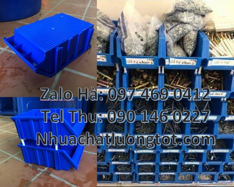 Kệ nhựa giá rẻ, kệ chính hãng, Kệ dụng cụ khay phụ tùng cỡ trung, hộp nhựa duy tân, Kệ A5 A6 A8 giá