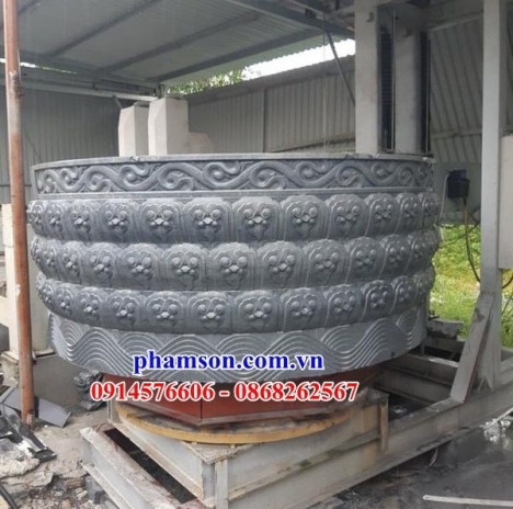 008 mộ đá tròn đẹp nhất quảng trị - lăng mộ để tro hài cốt