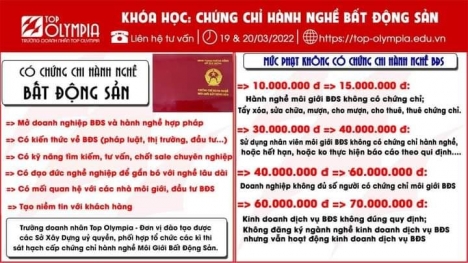 Top Olympia thông báo khai giảng khoá BĐS tại Đăk Lăk