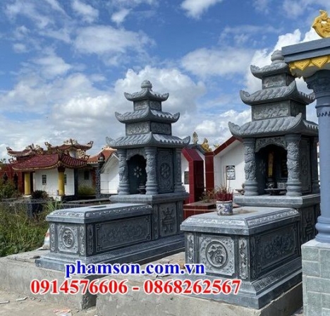 204 Lăng mộ đá đẹp - mộ ba mái đẹp nhất trà vinh