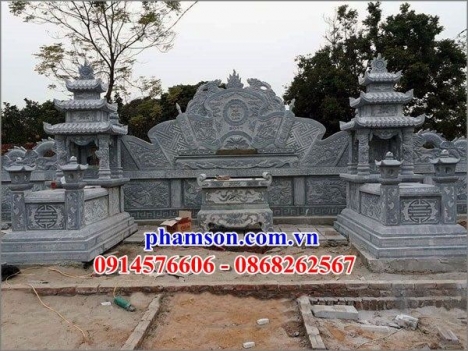 204 Lăng mộ đá đẹp - mộ ba mái đẹp nhất trà vinh