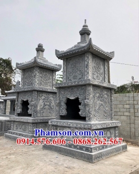 127 bảo tháp sư trụ trì tại bắc giang - mẫu lăng mộ đá đẹp