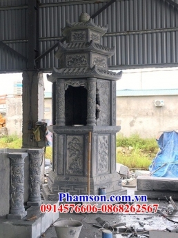127 bảo tháp sư trụ trì tại bắc giang - mẫu lăng mộ đá đẹp