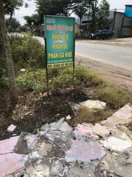 Bán đất (8x72)  mặt tiền kinh doanh Quốc lộ 27 – Đức trọng – Lâm đồng