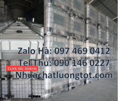 bồn ibc, Bồn nhựa, bồn đựng hóa chất 1000 lít, Thùng nhựa trắng dung tích lớn bồn ibc, thùng