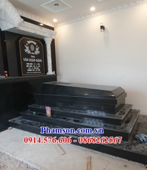 107 Mộ đá đẹp cao bằng - mẫu mộ đá không mái bằng đá khối